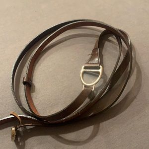Dark black belt